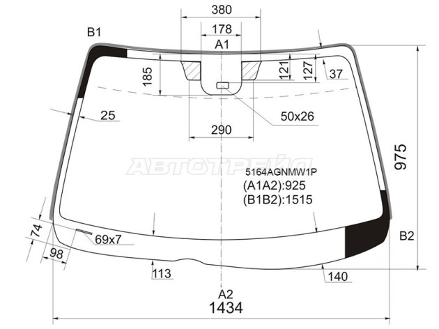 Лобовое стекло Mazda 6 в Уфе, лобовое стекло Mazda 6 Уфа